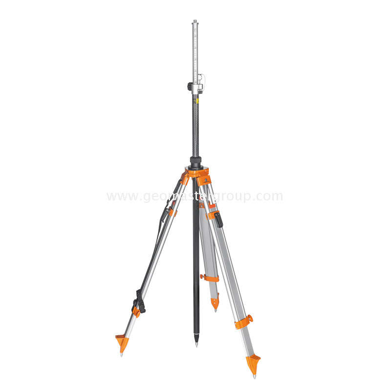Al & Carbon RTK Pole (2.5m,PinLoc4) 