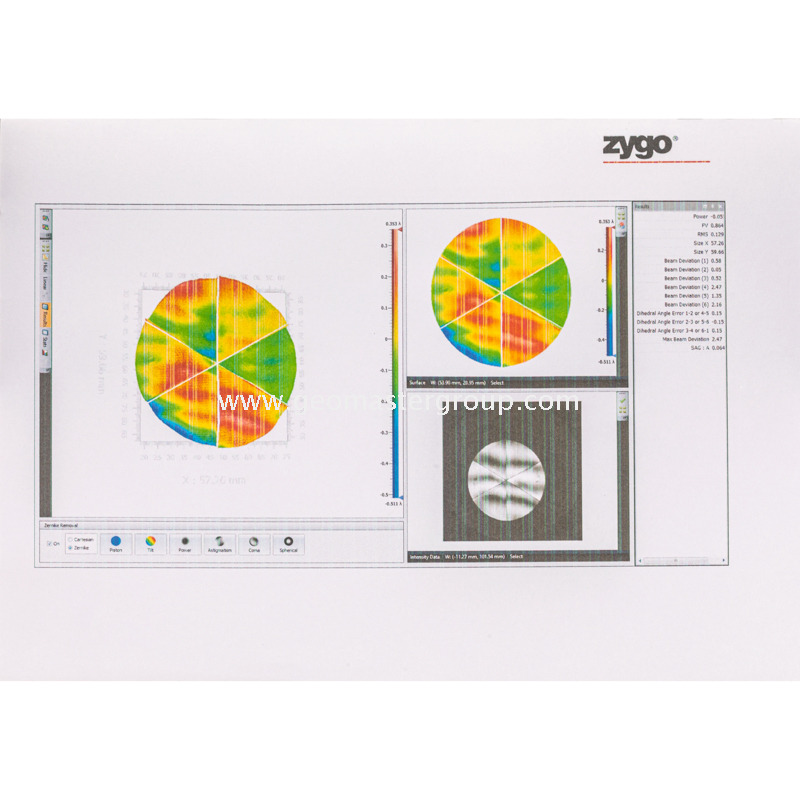Antifog Prism (62mm,5",copper-coated)