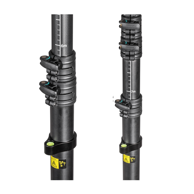 Al Carbon GPS Pole (8m) 