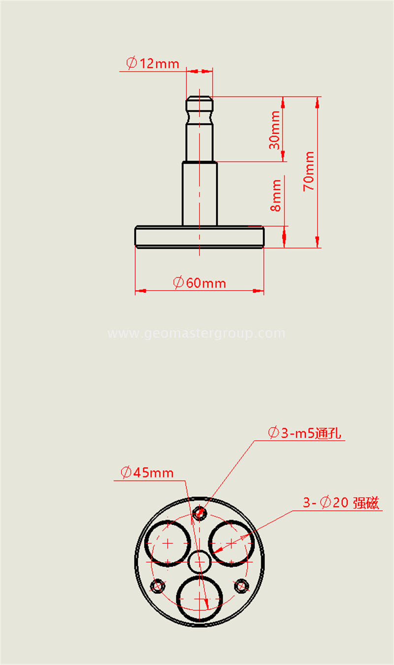 Magnetic Fixed Carrier