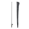 Al & Carbon RTK Pole (2.5m,PinLoc4) 