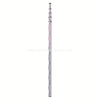 Round Leveling Staff