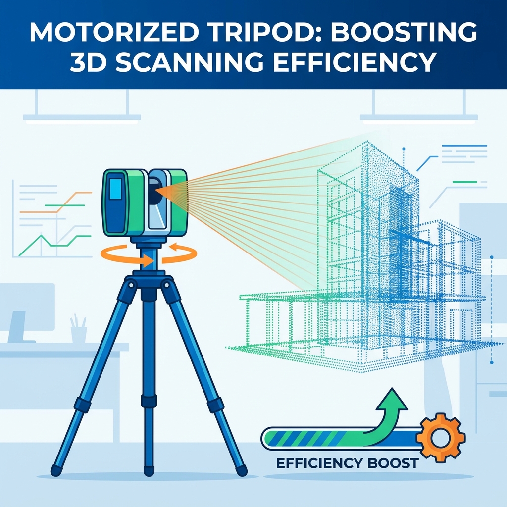 How a Motorized Tripod Improves 3D Laser Scanning Efficiency