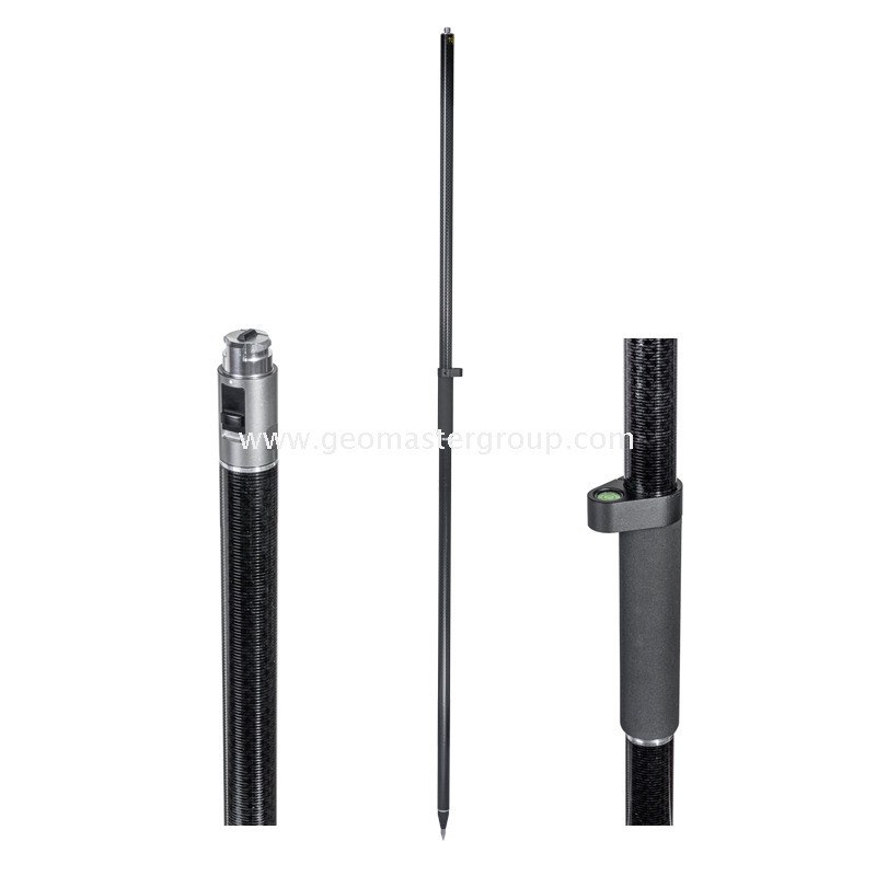 All Carbon GNSS Pole (2m,2 secs)
