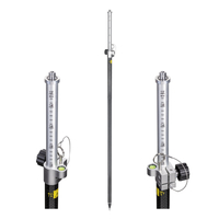 Al & Carbon RTK Pole (2.5m,PinLoc4) 