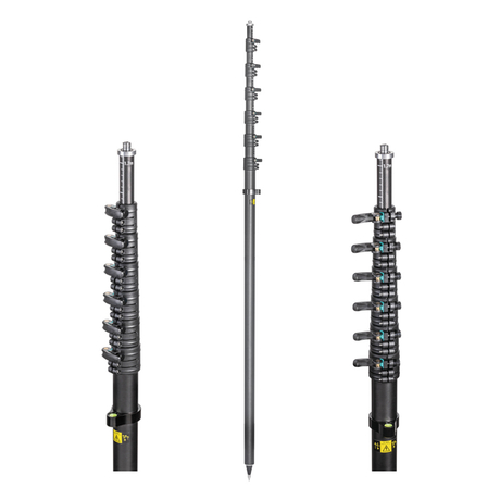 Al Carbon GPS Pole (8m) 
