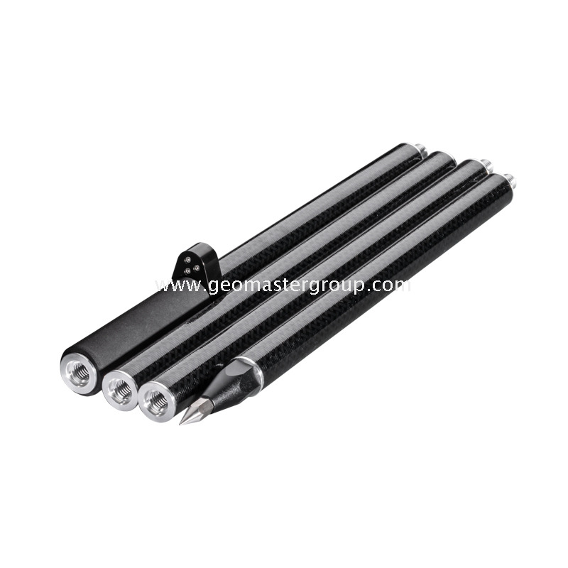 All Carbon GNSS Pole (2m,4 secs)
