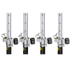 Al & Carbon RTK Pole (2.5m,PinLoc4) 