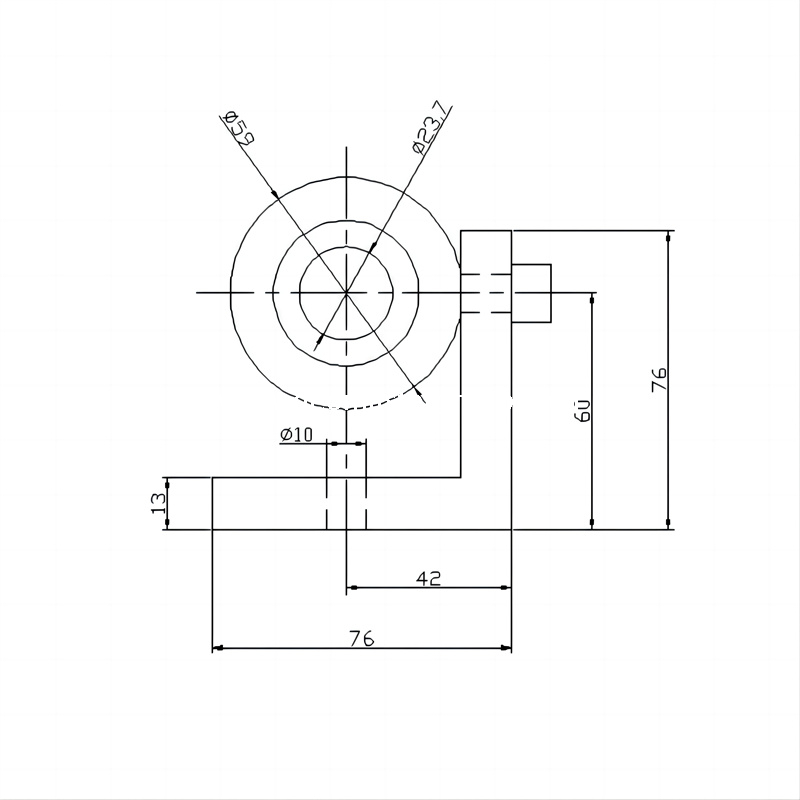 L-bar Monitoring Prism