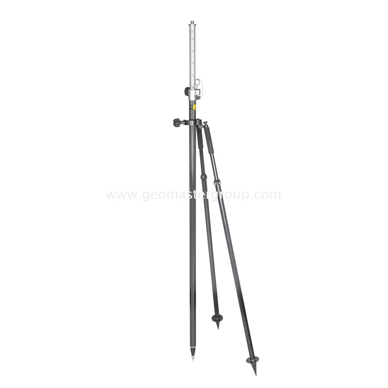 Al & Carbon RTK Pole (2.5m,PinLoc4) 
