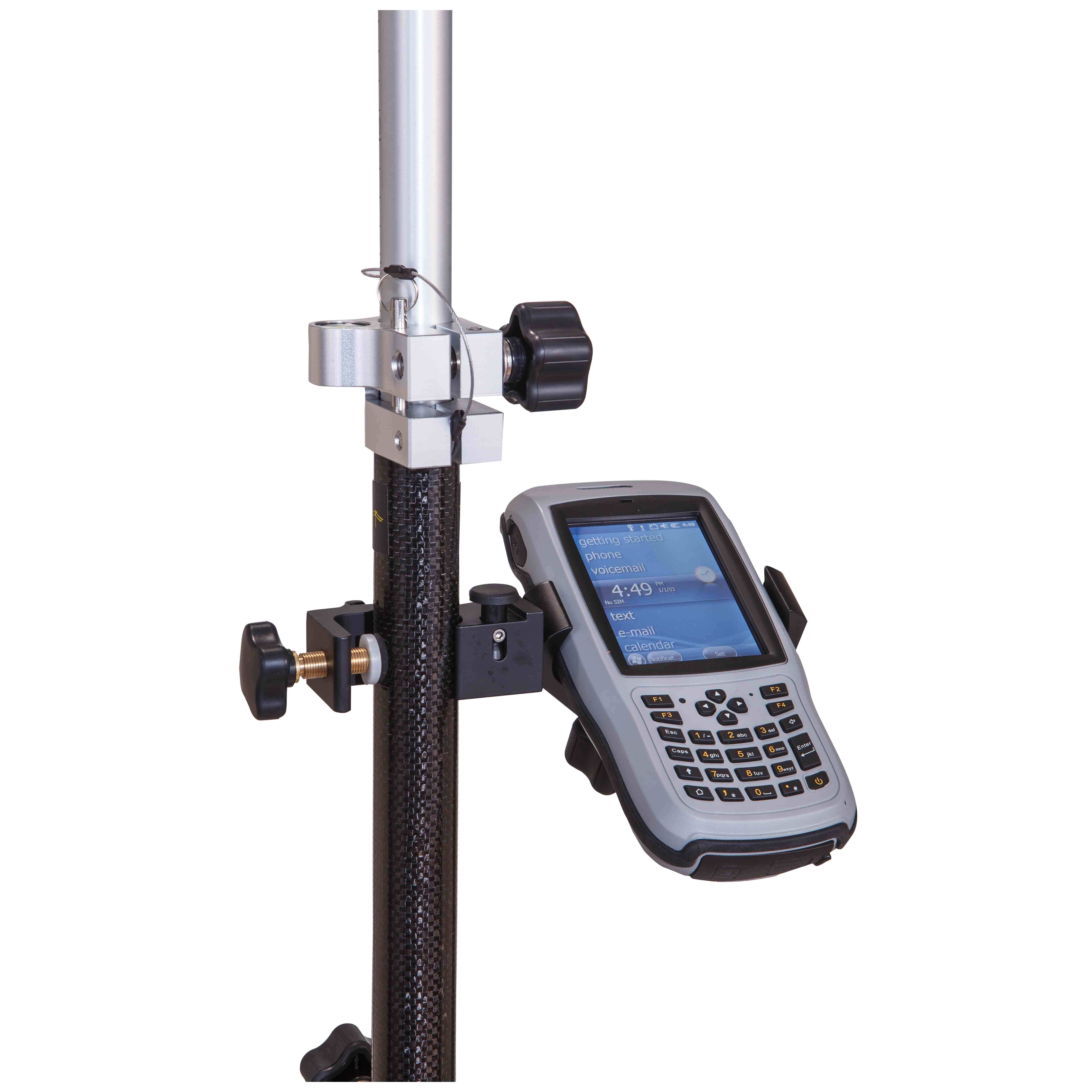 How to Properly Attach and Secure a GPS Data Collector to a GPS Pole